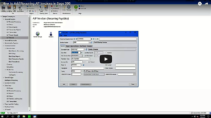 How to Add Recurring AP Invoices in Sage 300 Video