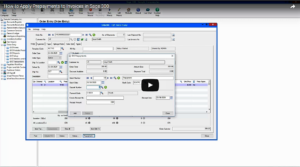 How to Apply Customer Prepayments to Invoices in Sage 300 Video