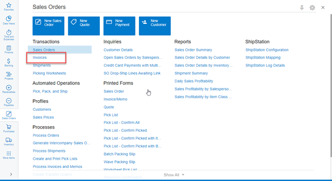 Acumatica Tips & Tricks