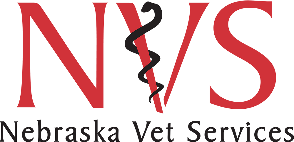 Nebraska Vet Services Red and Black logo